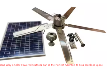 5 Reasons Why a Solar Powered Outdoor Fan is the Perfect Addition to Your Outdoor Space