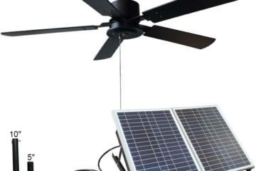 5 Surprising Benefits of a Solar-Powered Ceiling Fan for Your Home