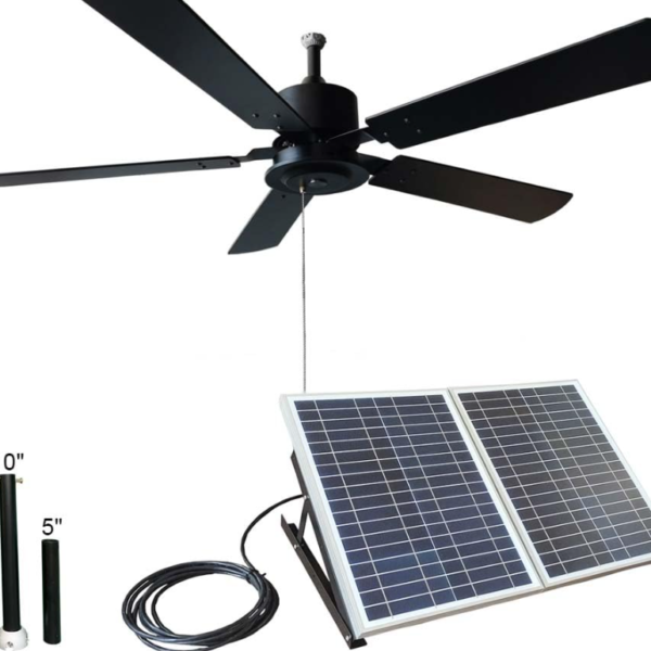 5 Surprising Benefits of a Solar Powered Ceiling Fan for Your Home