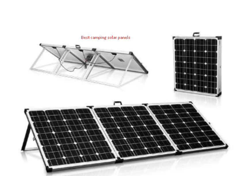 Best camping solar panels