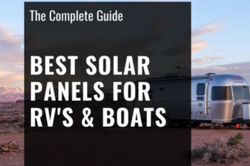 Best portable solar panels for RV 2024