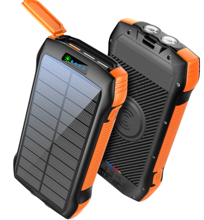 Get Charged Anywhere the Best 20000mAh Solar Power Bank