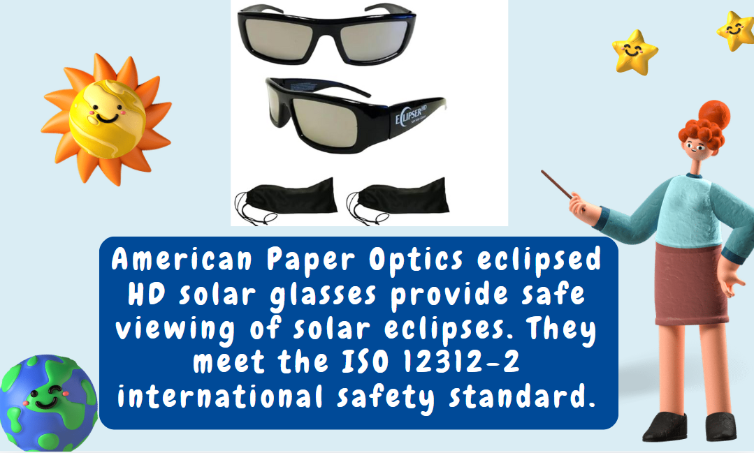 American Paper Optics Eclipser HD Solar Glasses