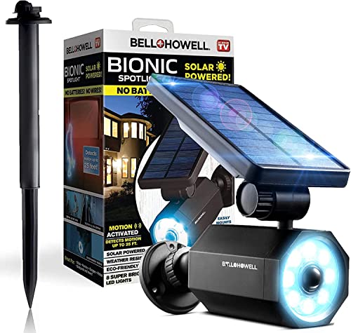 Bell And Howell Motion Sensor Solar Light: Illuminate Your Outdoors Efficiently