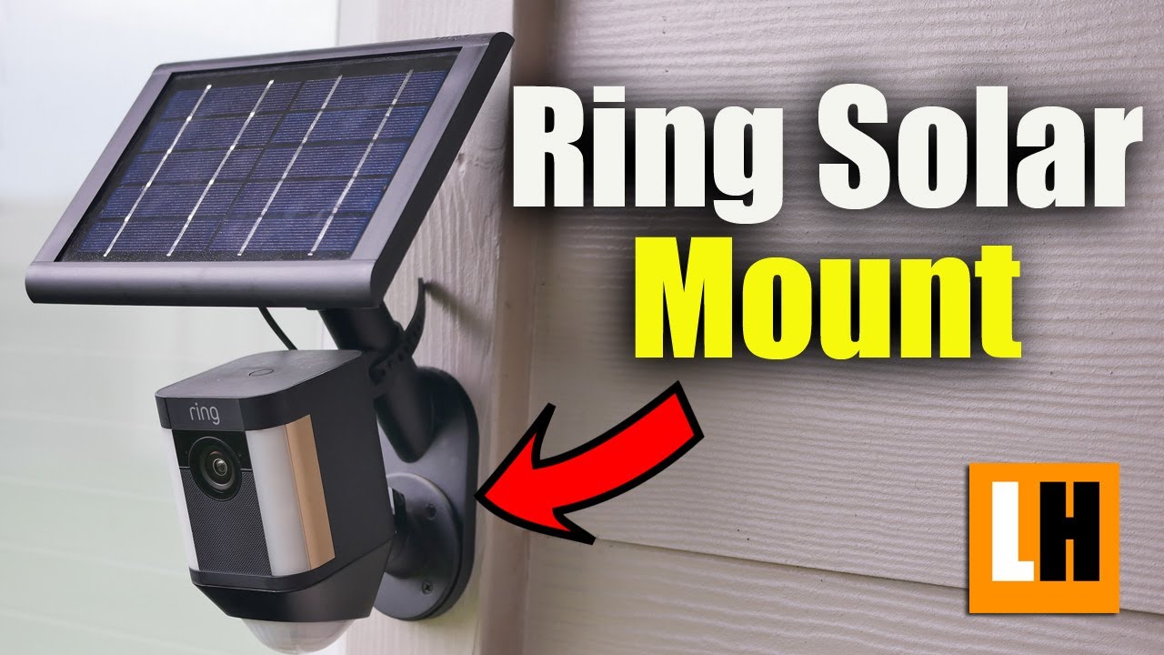 Can you buy a solar panel for a ring camera?